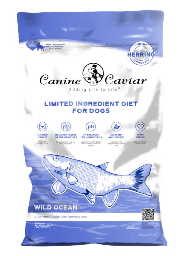 🔶3月下旬入荷予定🔶613-（ケイナイン・キャビア）ワイルド オーシャン＜グルテンフリー＞🐕DOG【10㎏】🐟ニシンの画像