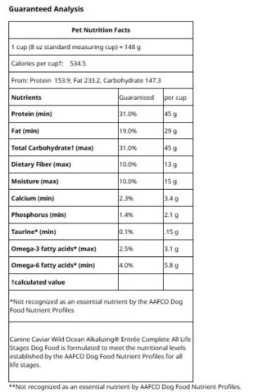 🔶3月中旬入荷予定🔶613-（ケイナイン・キャビア）ワイルド オーシャン＜グルテンフリー＞🐕DOG【10㎏】🐟ニシンの画像