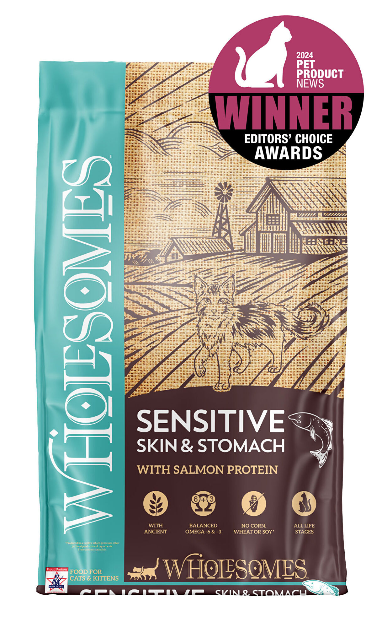 123-ホールサムズ＜😸猫＞センシティブ スキン＆ストマック for キャッツ＆キトゥンズ【4.5㎏】-🐟の画像