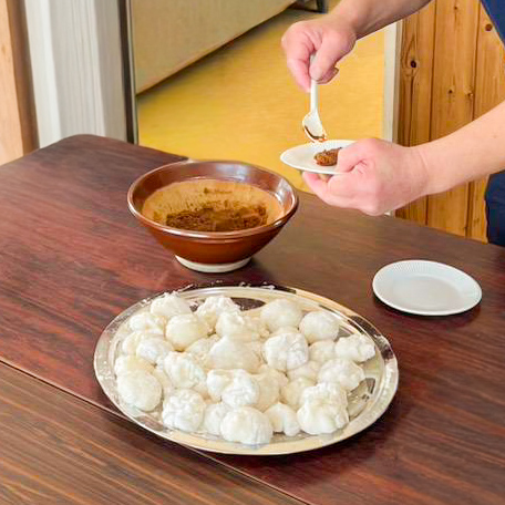 【冬限定】貞広農場　餅つき体験（ごまだれ作り付き）の画像