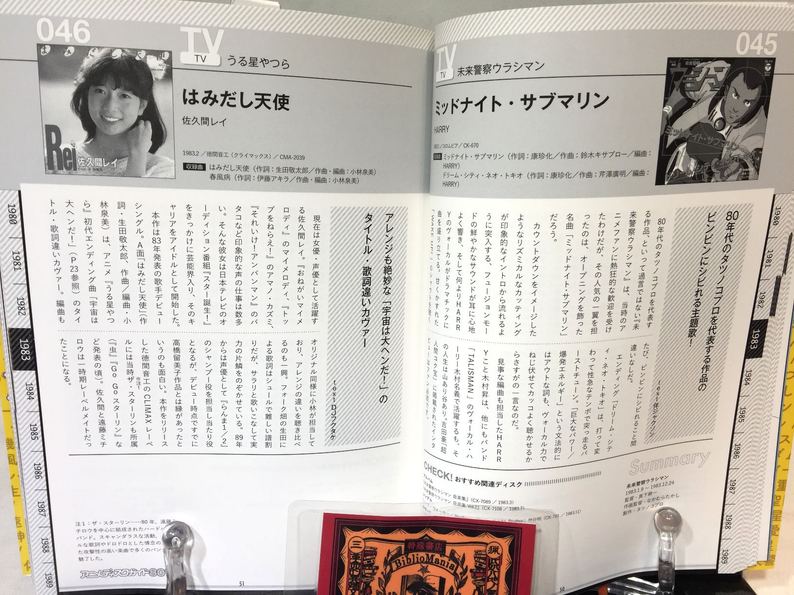 アニメディスクガイド８０’ｓ レコード針の音が聴こえるの画像