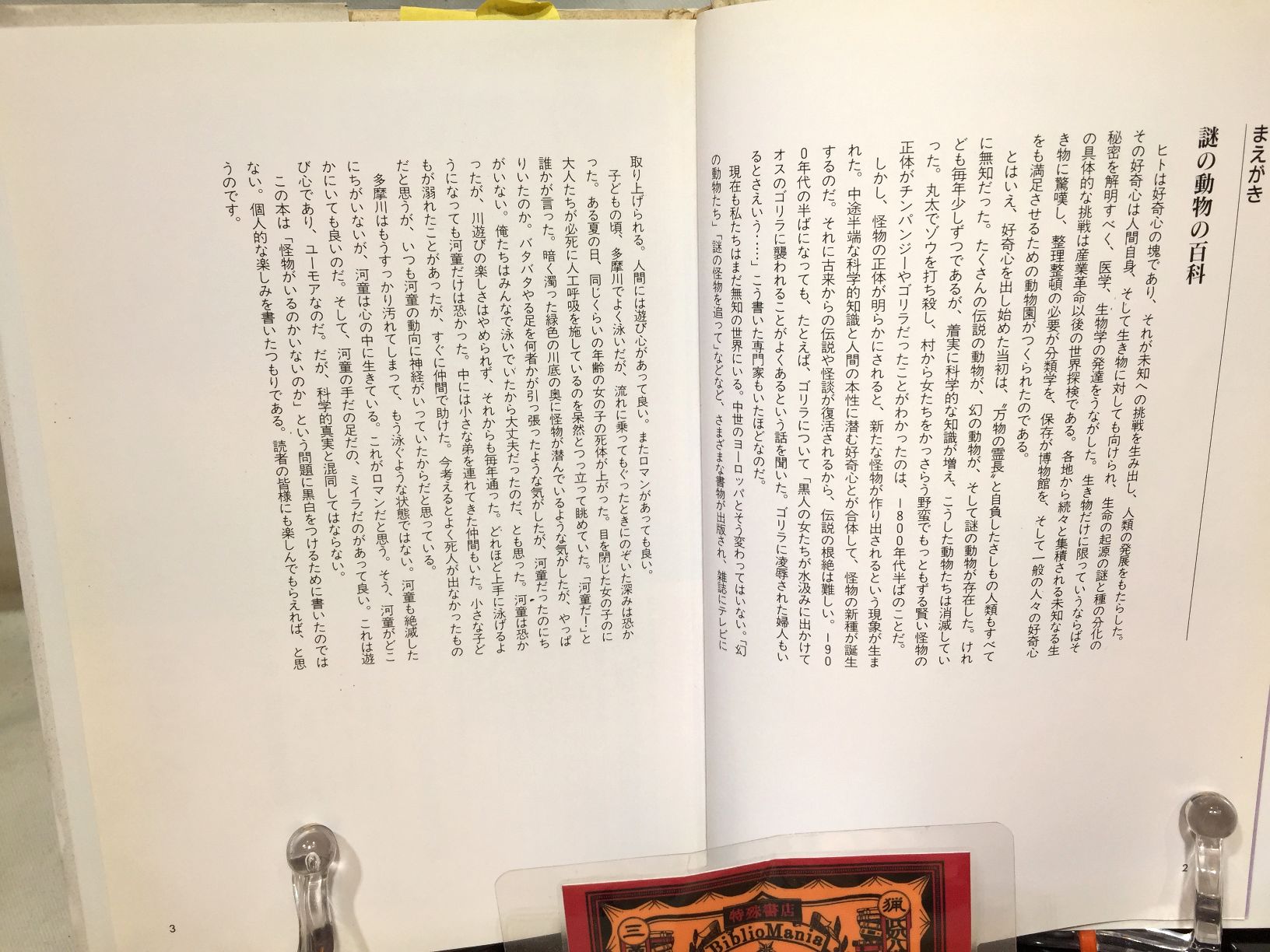 謎の動物の百科の画像