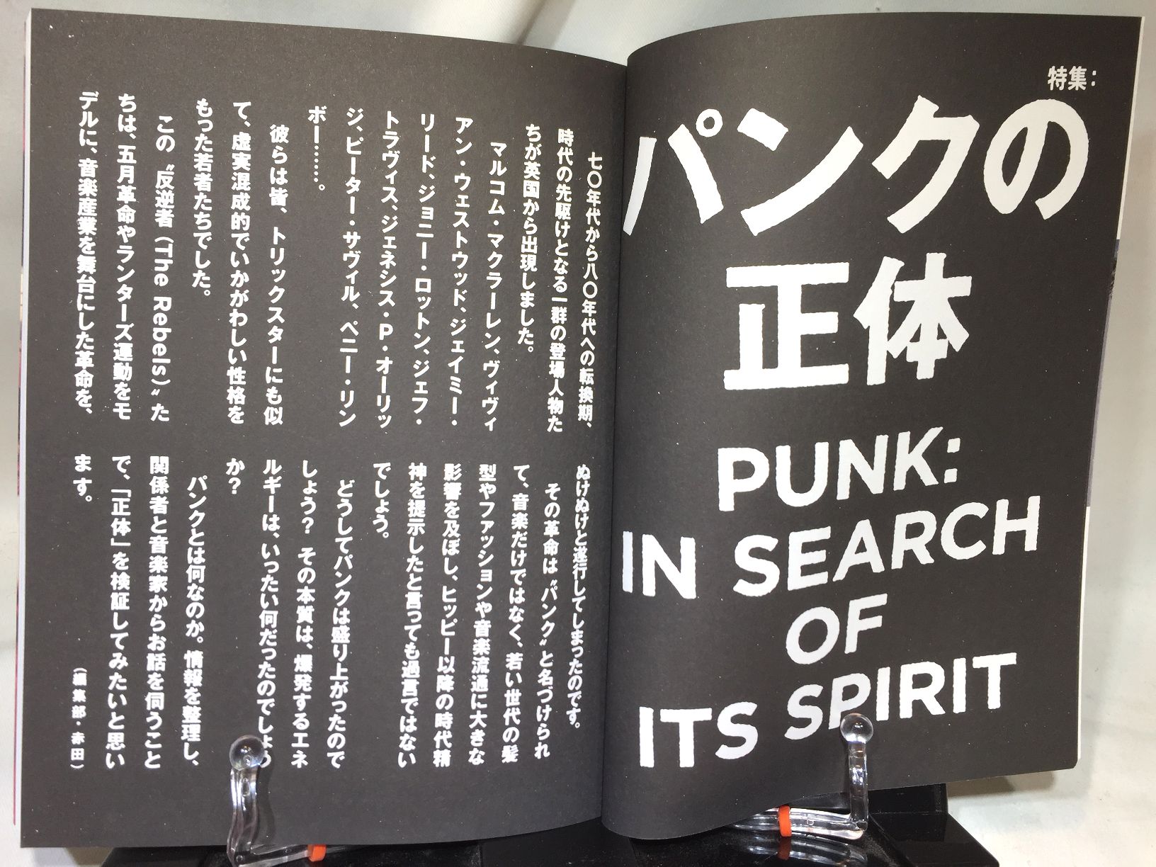 スペクテイター〈54号〉　特集：パンクの正体の画像