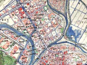 紫雲谷（しゅうがや）　1万分の1地形図　(空想地図)　【りーべ】の画像