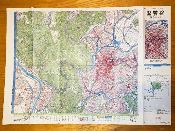 紫雲谷（しゅうがや）　1万分の1地形図　(空想地図)　【りーべ】の画像