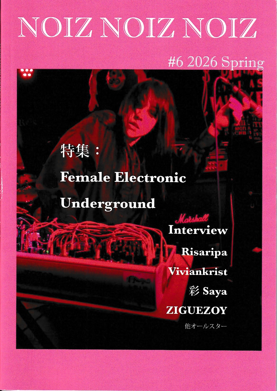 NOIZ NOIZ NOIZ #6 特集：Famale Electronic Undergroundの画像