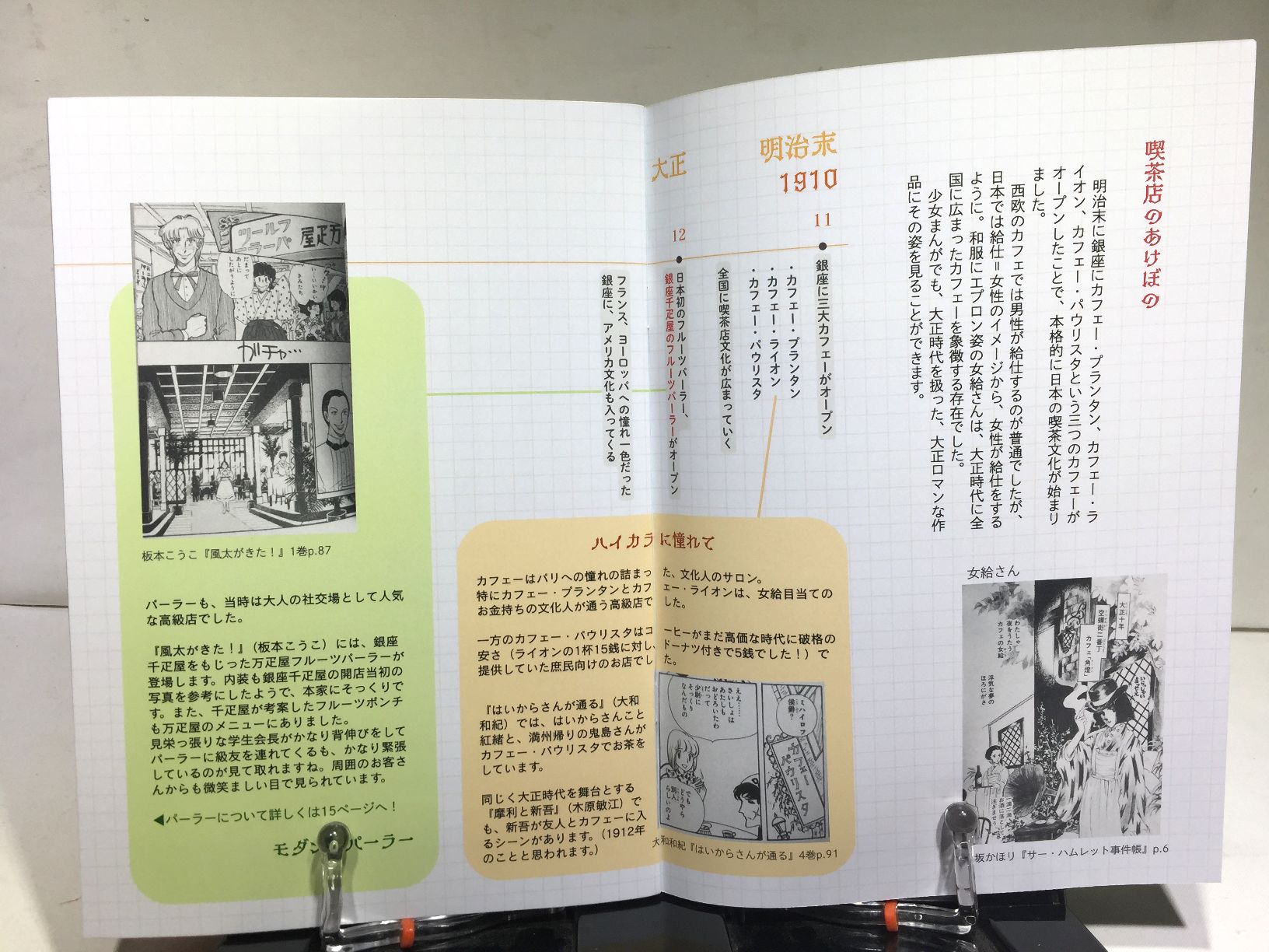 少女まんがと喫茶店1 少女まんがから見る喫茶店史　の画像