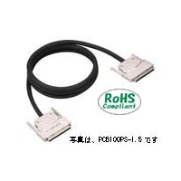 コンテック　PCB100PS-0.5　両側100ピンコネクタ付シールドケーブル 0.5mの画像
