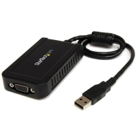 USB2VGAE3　StarTech　USB?VGA外付けマルチディスプレイアダプタ　USB 2.0 A オス?VGA/アナログRGB (高密度D-Sub15ピン) メス 1920x1200の画像