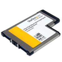 ECUSB3S254F　StarTech　2ポート SuperSpeed USB 3.0増設用ExpressCard/54 アダプタカード　ExpressCard 2x USB 3.0 A メスの画像