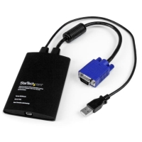 NOTECONS02　StarTech　KVMコンソール USB 2.0 ラップトップアダプター　ファイル転送機能付きの画像