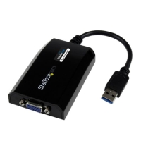 USB32VGAPRO　StarTech　Mac/windows対応 USB 3.0?VGA変換アダプタ　USB 3.0 A(オス)?VGA 高密度D-Sub15ピン (メス)の画像