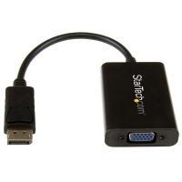 DP2VGAA　StarTech　DisplayPort - VGA変換アダプタ (オーディオ対応) ディスプレイポート/DP(オス) - VGA/D-Sub15(メス)コンバータ 1920x1200画像