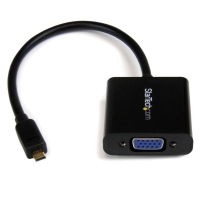 MCHD2VGAE2　StarTech　Micro HDMI?VGA変換アダプタ (スマートフォン/ウルトラブック/タブレット対応)の画像