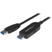 USB3LINK　StarTech　USB 3.0 データリンクケーブル Mac/ Windows対応USBデータ転送ケーブル USB 3.1 Gen 1(5 Gbps)対応の画像