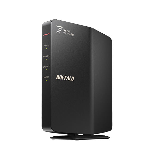 バッファロー WSR3600BE4P-BK 無線LAN親機 11be/ax/ac/n/a/g/b 2882＋688Mbps ブラックの画像