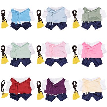パジチョゴリ~時代劇風(紐付き)　15cmの画像