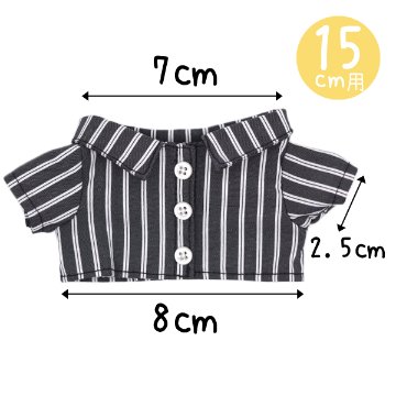 ストライプシャツ　10cm/15cm/20cmの画像