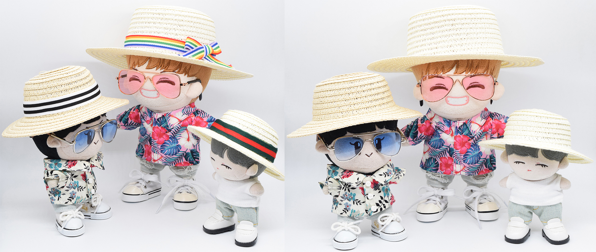 麦わら帽子👒 10cm/15cm/20cm｜COCOiDOLL