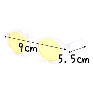 カラーサングラス　20cmの画像