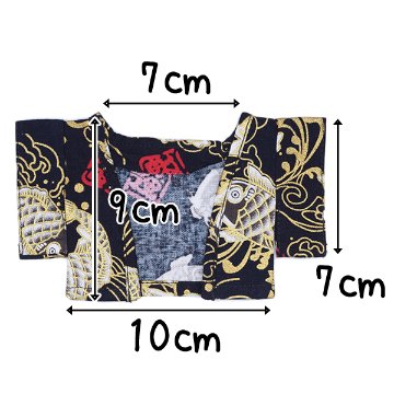 夏は浴衣🎐冬はお着物👘兼用セット　20cmの画像