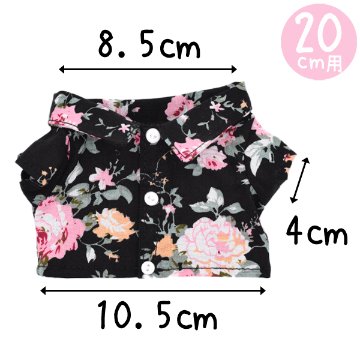 フラワーシャツ　15cm/20cmの画像