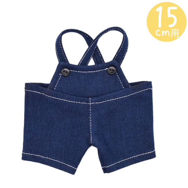デニムサロペット　15cm/20cmの画像