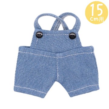 デニムサロペット　15cm/20cmの画像
