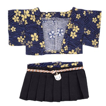 ファー付き袴セット　15cm/20cmの画像