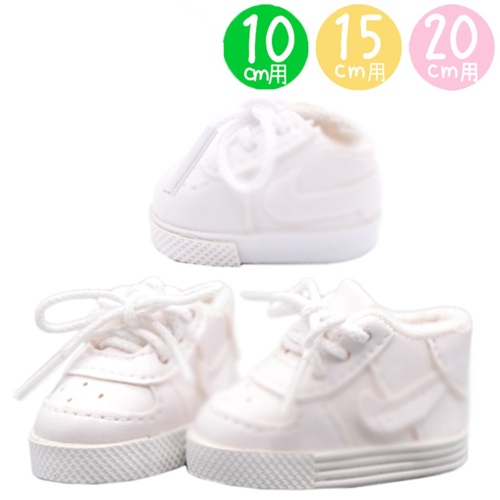 ホワイトスニーカーN　　　　　　10cm/15cm兼用/20cmの画像