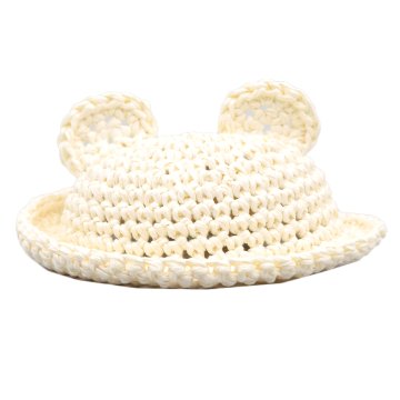 麦わら帽子🐻　10cmの画像