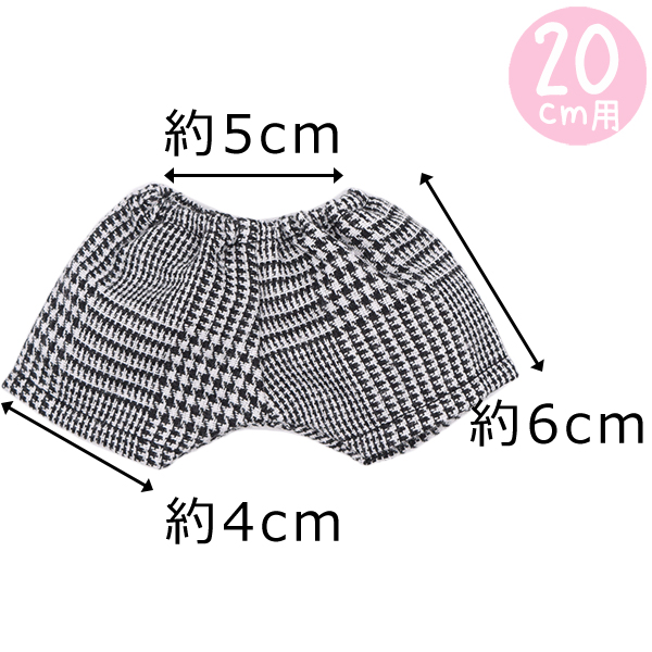 グレンチェックパンツ10cm/15cm/20cmの画像