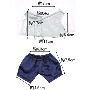 パジチョゴリ~時代劇風　20cmの画像