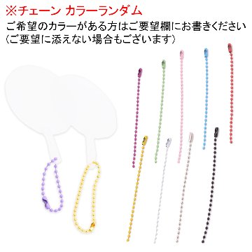 デコれるミニうちわ5本セットの画像
