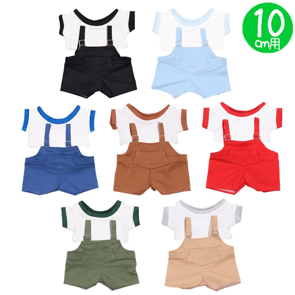 Tシャツ＆サロペットセット　10cmの画像