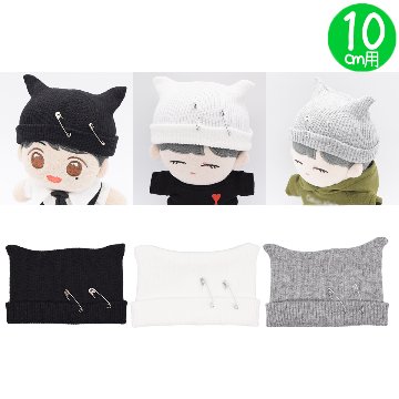 猫耳ビーニー😻　10cmの画像