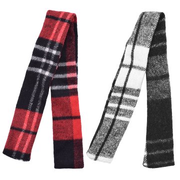 チェックマフラー🧣の画像