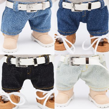 デニムパンツ(ベルトループ)20cmの画像