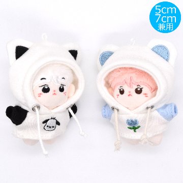 アニマルフーディ　5cm.7cm兼用の画像