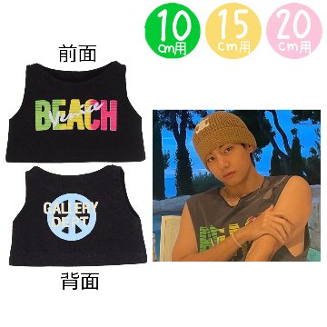 BEACHタンク　10cm/15cm/20cmの画像