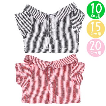 ピンストライプシャツ　10cm/15cm/20cmの画像