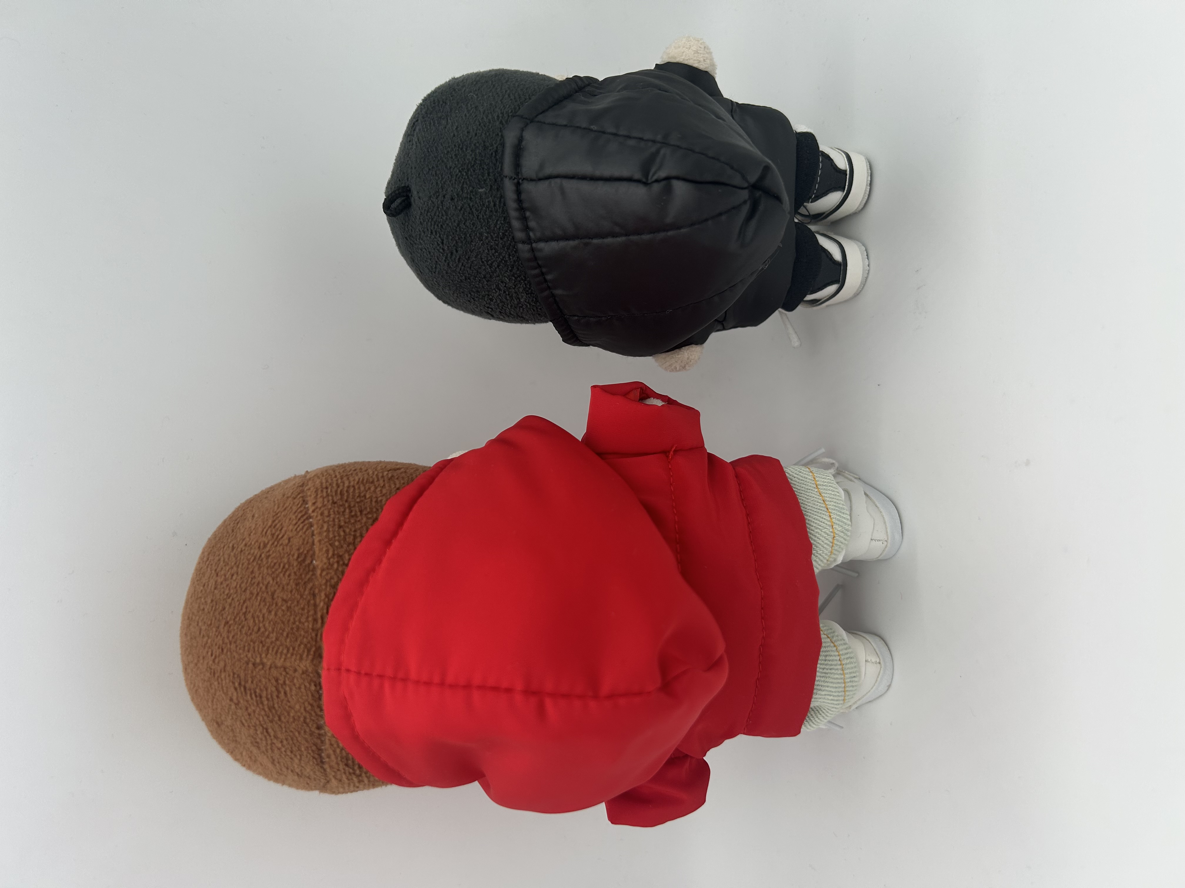 フード付きダウンコート　10cm/15cmの画像