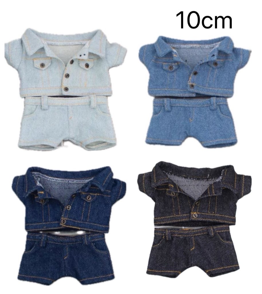 デニムセットアップ10cmの画像