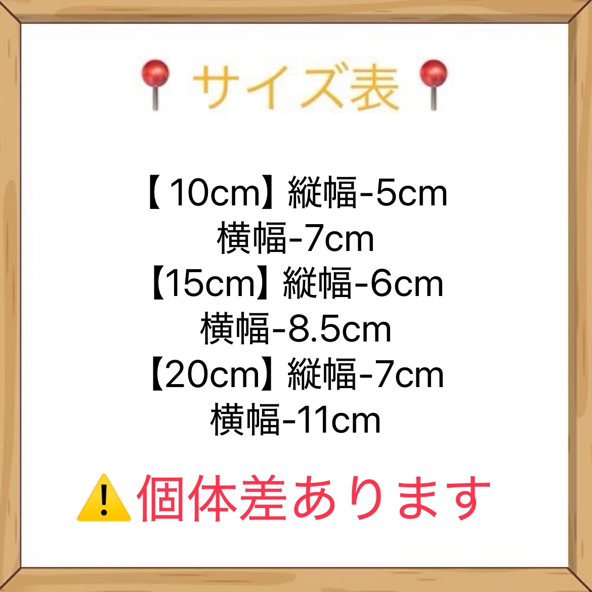 【予約】ホワイトT tnf　10cm/15cm/20cmの画像