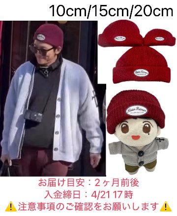 【予約】ビーニーjcwの画像