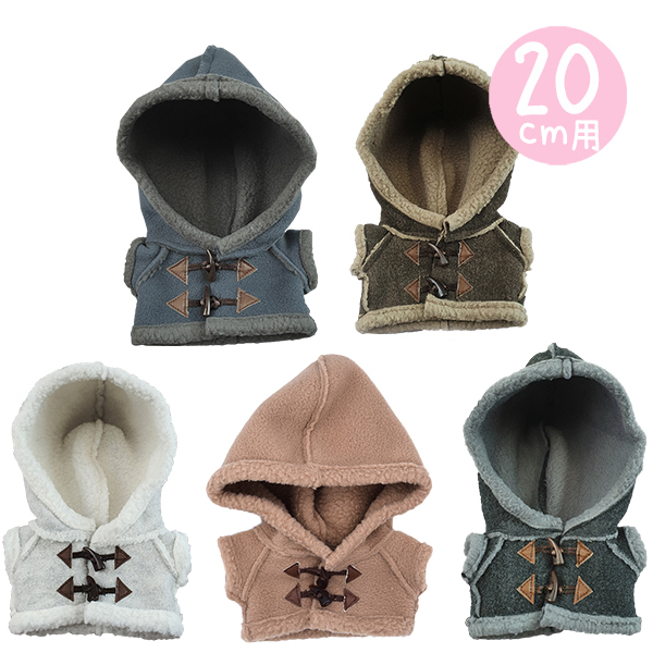 ムートンダッフルコート20cmの画像