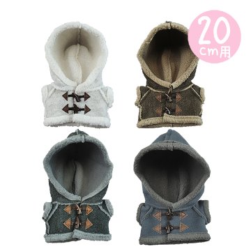 ムートンダッフルコート20cmの画像