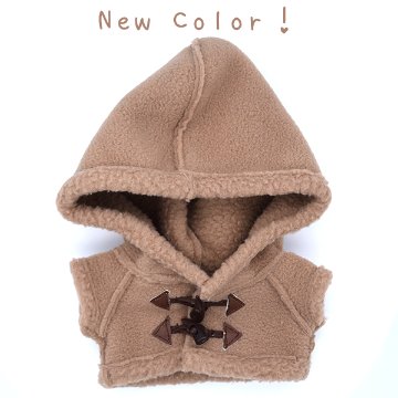 ムートンダッフルコート20cmの画像