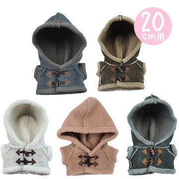 ムートンダッフルコート20cmの画像