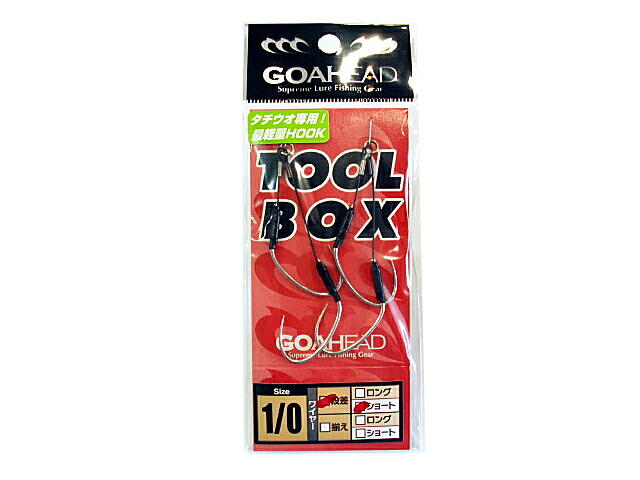 タチウオ専用フック 段差ショート 1/0の画像